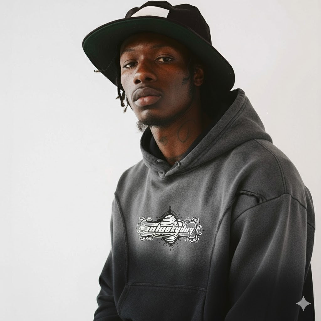 ACID WASH HOODIE